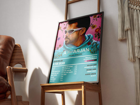 Arjan Dhillon - A for Arjan | ALBUM POSTER - PosterVerse