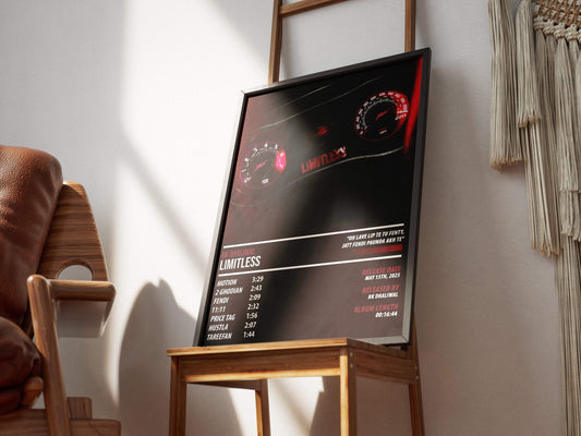 BK Dhaliwal - Limitless | ALBUM POSTER - PosterVerse