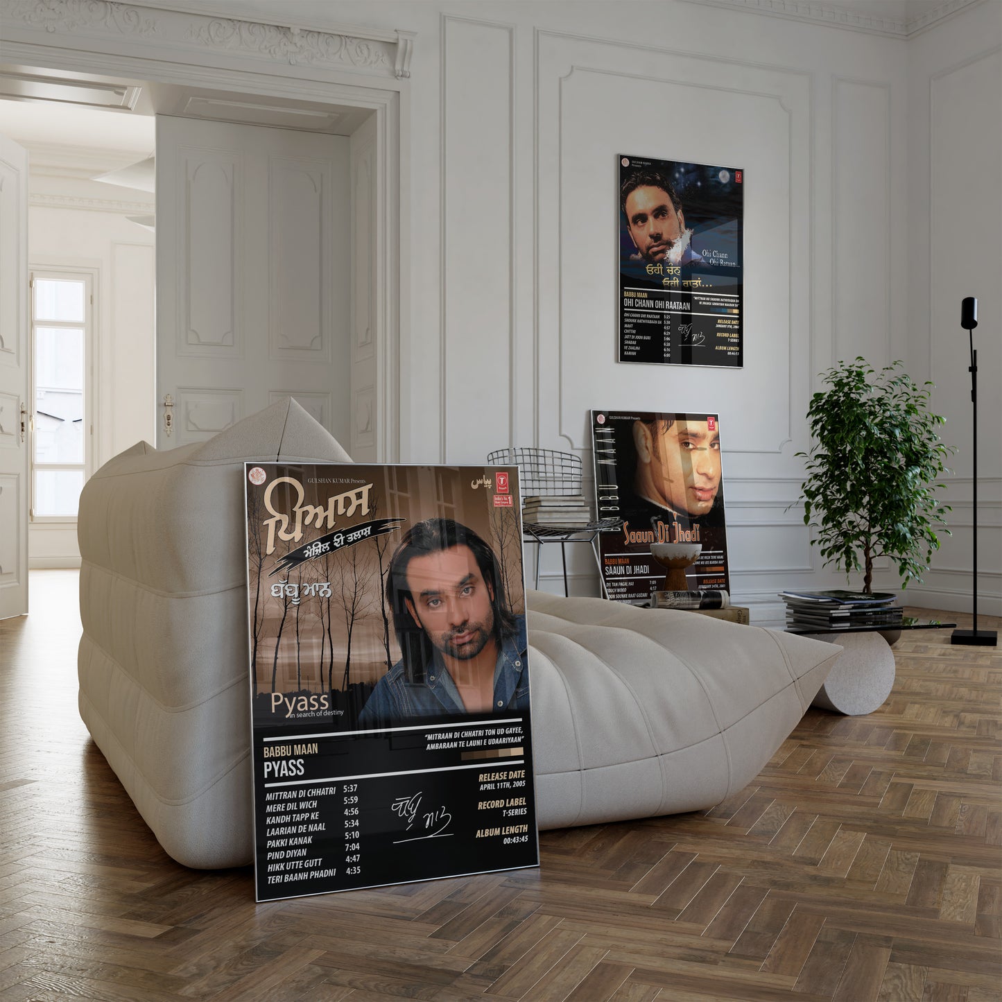 Babbu Maan - Ohi Chann Ohi Rataan | ALBUM POSTER