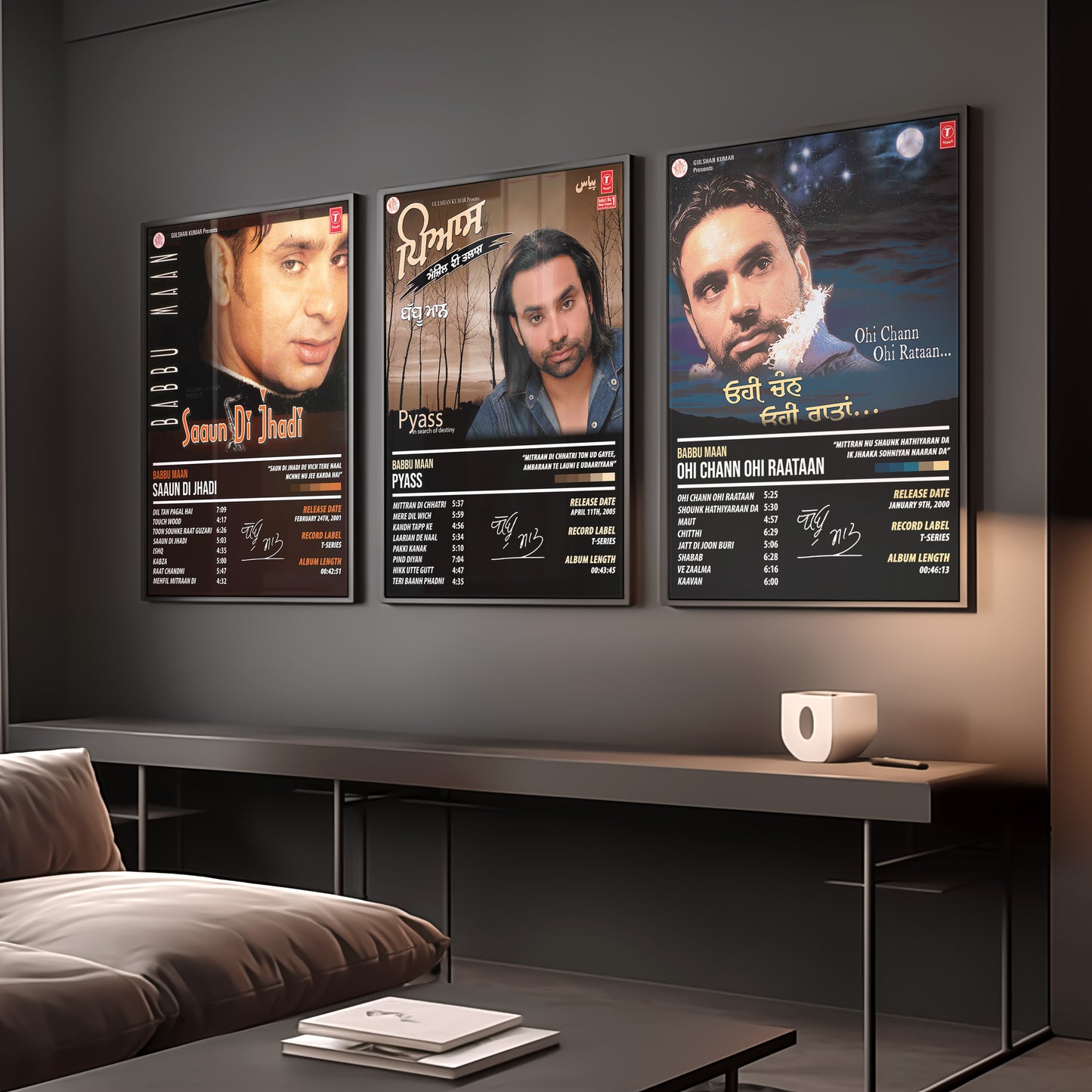 Babbu Maan - Ohi Chann Ohi Rataan | ALBUM POSTER
