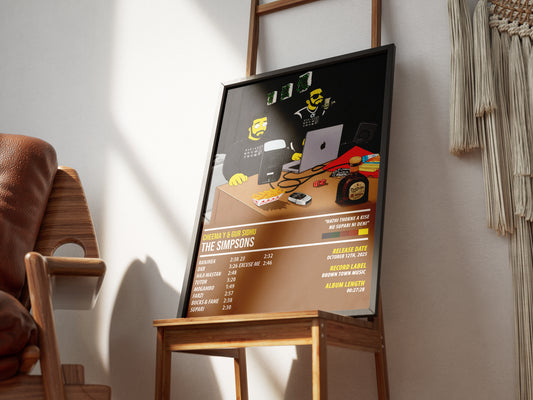 Cheema Y  & Gur Sidhu - The Simpsons | ALBUM POSTER