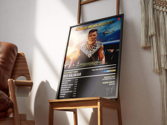 Yo Yo Honey Singh - Desi Kalakaar | ALBUM POSTER - PosterVerse