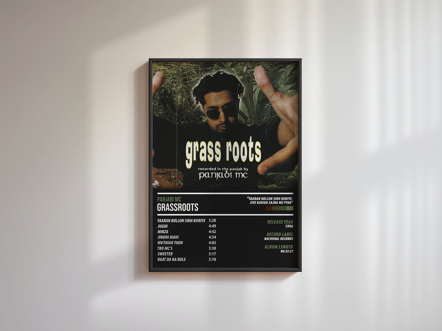 Custom Album Cover Poster