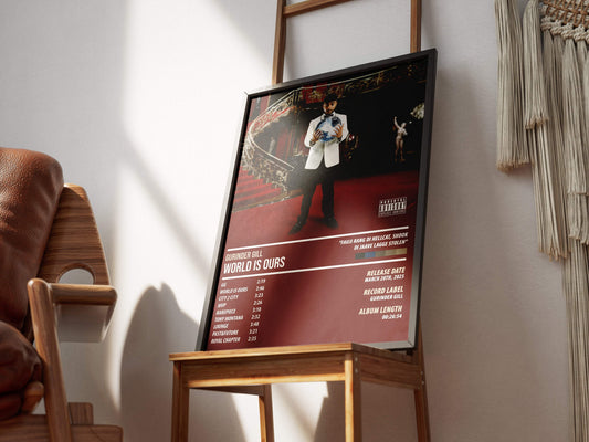 Gurinder Gill - World is Ours | ALBUM POSTER V2 - PosterVerse