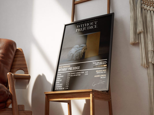 Guru Randhawa - Without Prejudice | ALBUM POSTER - PosterVerse