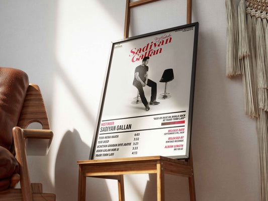Hustinder - Sadiyan Gallan | ALBUM POSTER