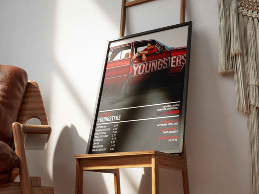 Hustinder - Youngsters | ALBUM POSTER