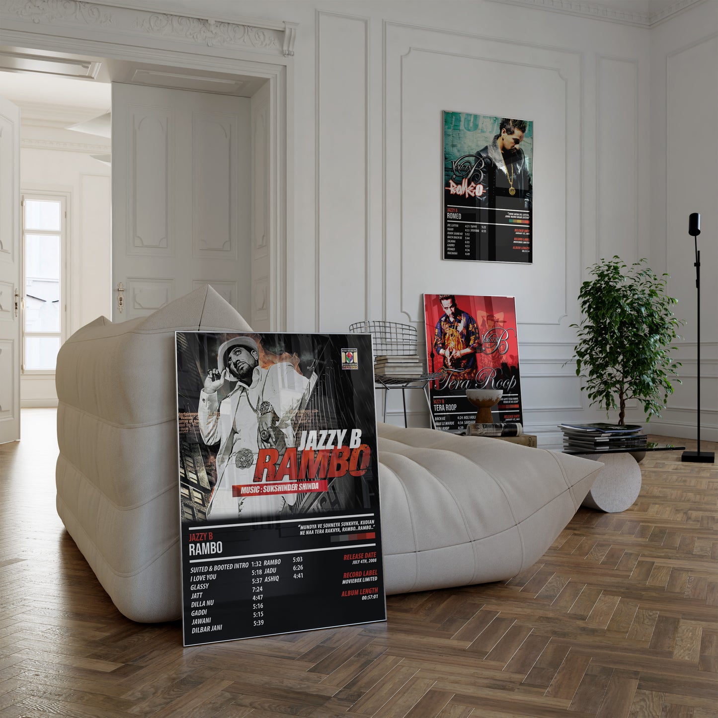 Jazzy B - Romeo | ALBUM POSTER