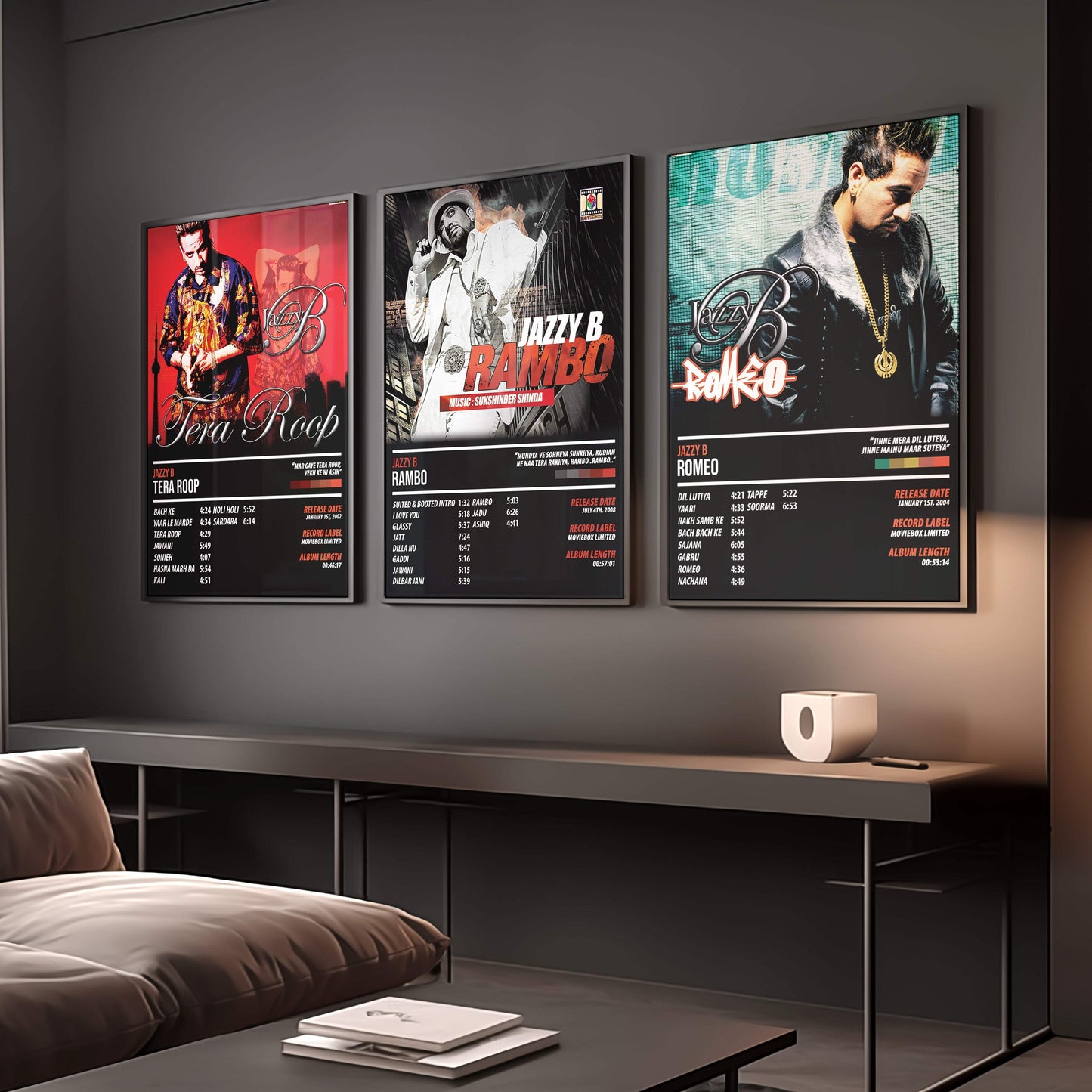 Jazzy B - Tera Roop | ALBUM POSTER - PosterVerse