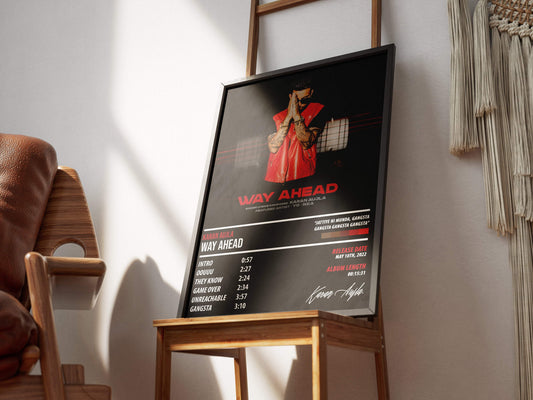 Karan Aujla - Way Ahead | ALBUM POSTER - PosterVerse