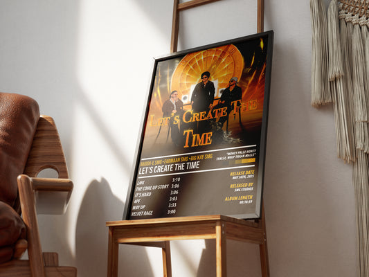 SMG Studios - Let's Create The Time | ALBUM POSTER