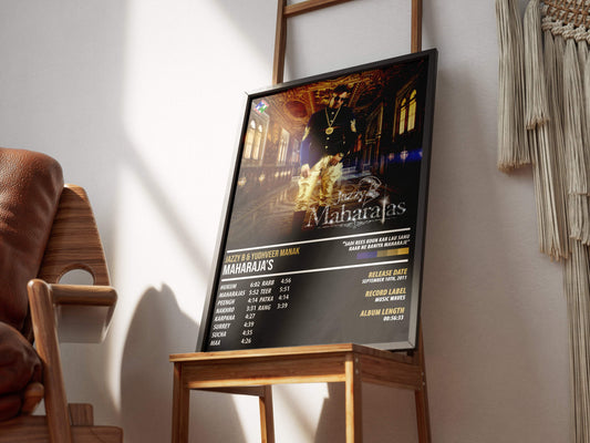 Jazzy B & Yudhveer Manak - Maharaja's | ALBUM POSTER - PosterVerse
