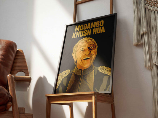 Amrish Puri - Mr. India | Bollywood Poster