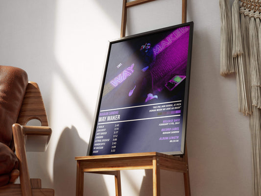 Navaan Sandhu - Way Maker | ALBUM POSTER - PosterVerse