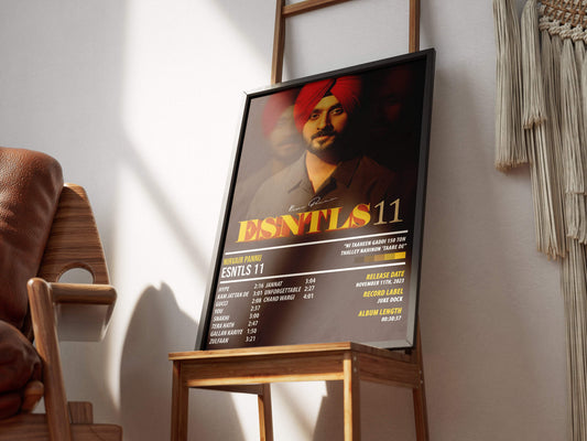 Nirvair Pannu - ESNTLS 11 | ALBUM POSTER - PosterVerse