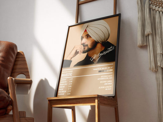 Nirvair Pannu - Majestic | ALBUM POSTER - PosterVerse
