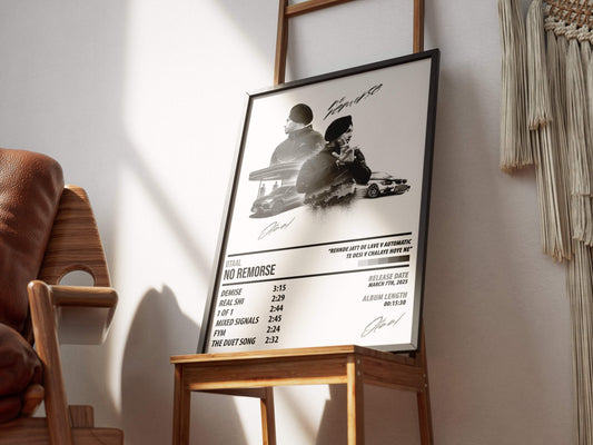 Otaal - No Remorse | ALBUM POSTER - PosterVerse