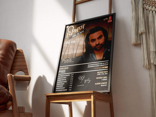 Babbu Maan - Pyass | ALBUM POSTER - PosterVerse