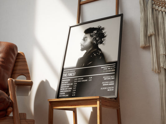 Navaan Sandhu - The Finest | ALBUM POSTER - PosterVerse