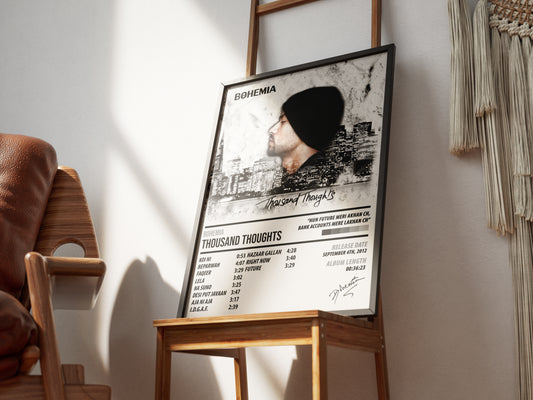 Bohemia - Thousand Thoughts | ALBUM POSTER
