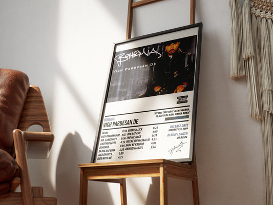 Bohemia - Vich Pardesan De | ALBUM POSTER