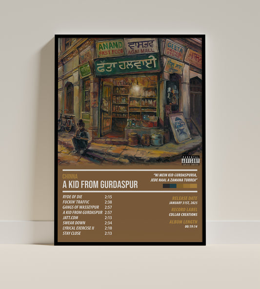 Chinna - A Kid From Gurdaspur | ALBUM POSTER