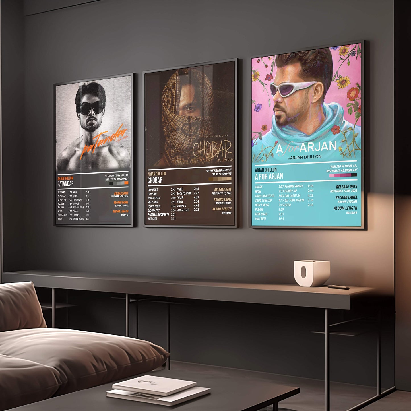 Arjan Dhillon - A for Arjan | ALBUM POSTER - PosterVerse