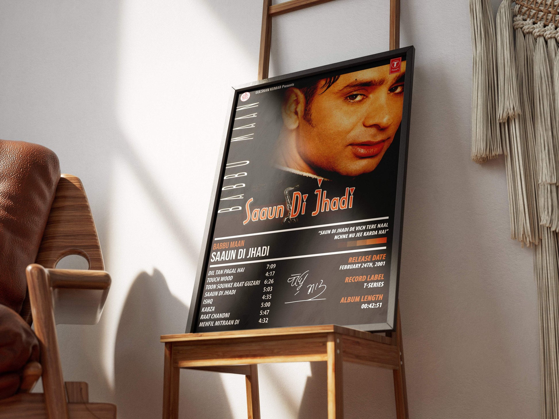 Babbu Maan - Saaun Di Jhadi | ALBUM POSTER - PosterVerse
