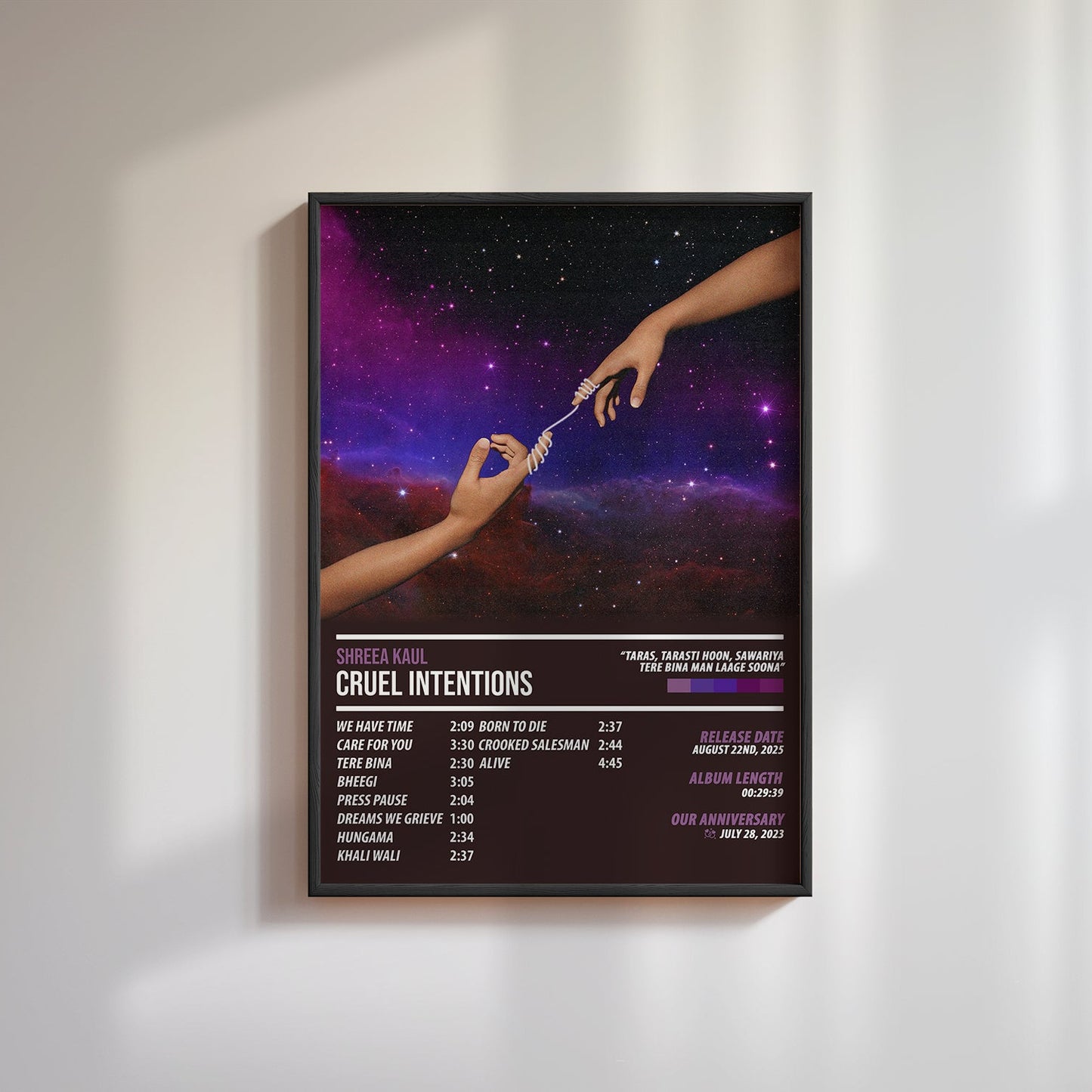 Custom Album Cover Poster