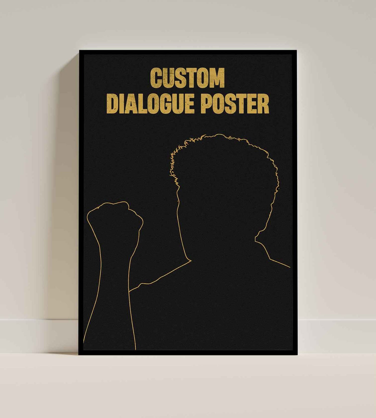 Custom Bollywood Dialogue Poster