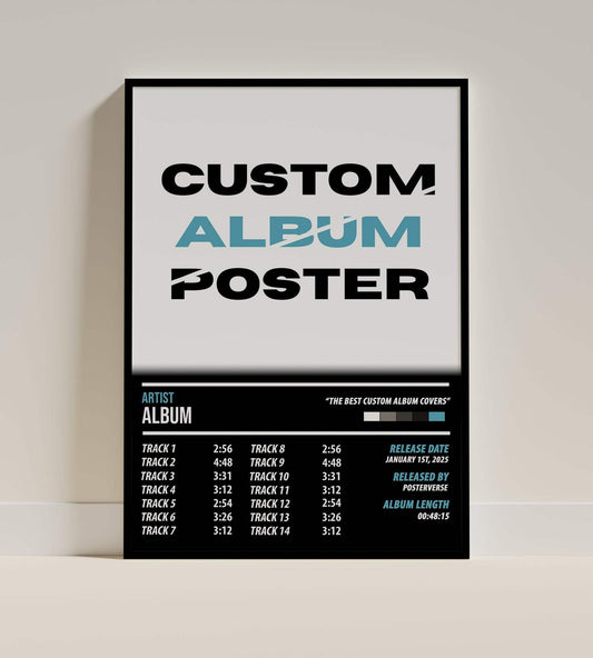 Custom Album Cover Poster - PosterVerse