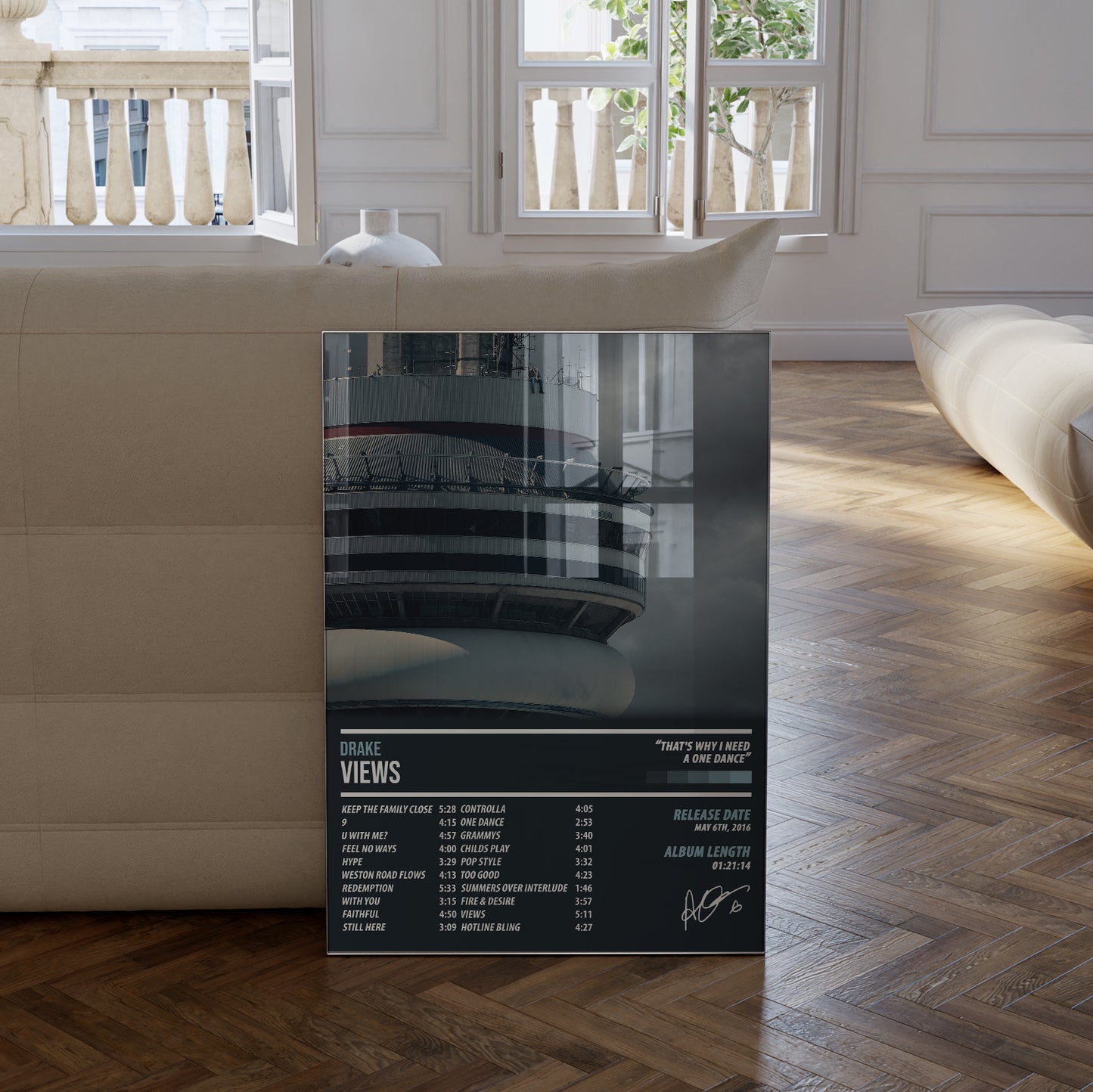 Custom Album Cover Poster