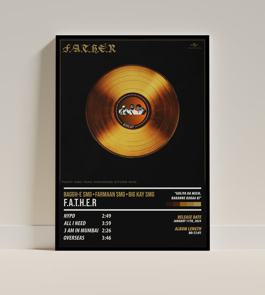 SMG Studios - F.A.T.H.E.R | ALBUM POSTER