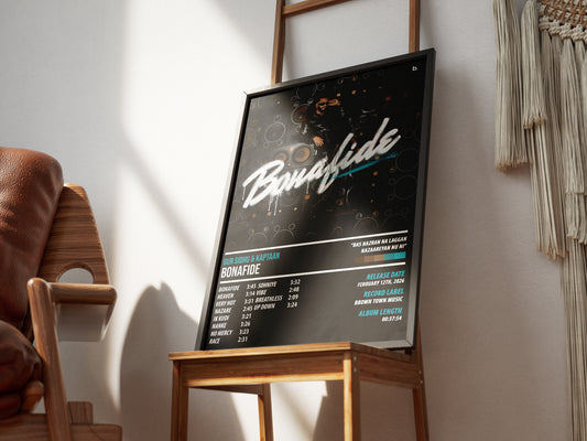 Gur Sidhu & Kaptaan - Bonafide | ALBUM POSTER