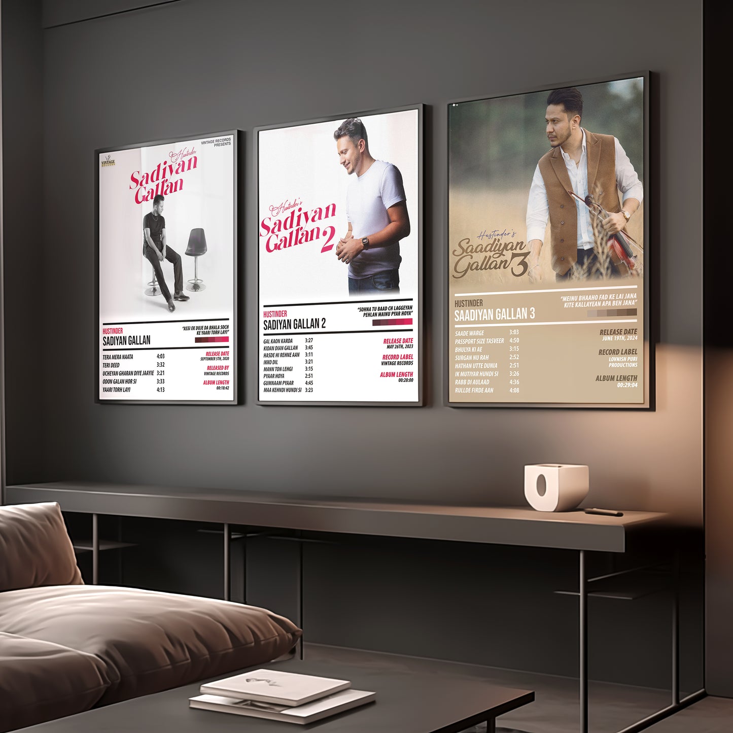 Hustinder - Sadiyan Gallan 2 | ALBUM POSTER