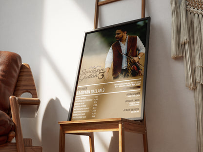 Hustinder - Saadiyan Gallan 3 | ALBUM POSTER
