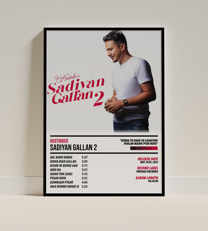 Hustinder - Sadiyan Gallan 2 | ALBUM POSTER