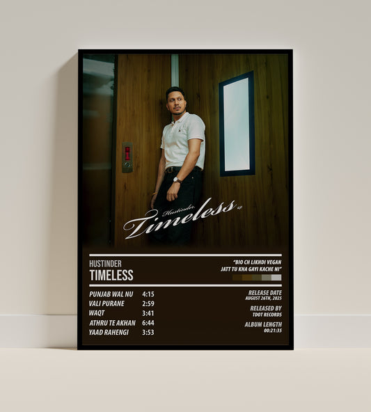 Hustinder - Timeless | ALBUM POSTER