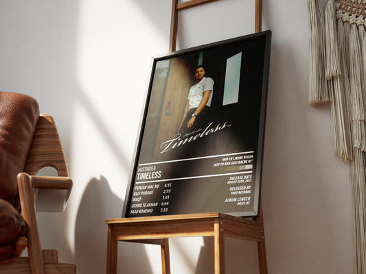 Hustinder - Timeless | ALBUM POSTER