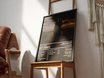 Jordan Sandhu - God's Favorite | ALBUM POSTER