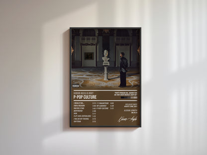 Karan Aujla & Ikky - P-Pop Culture | ALBUM POSTER