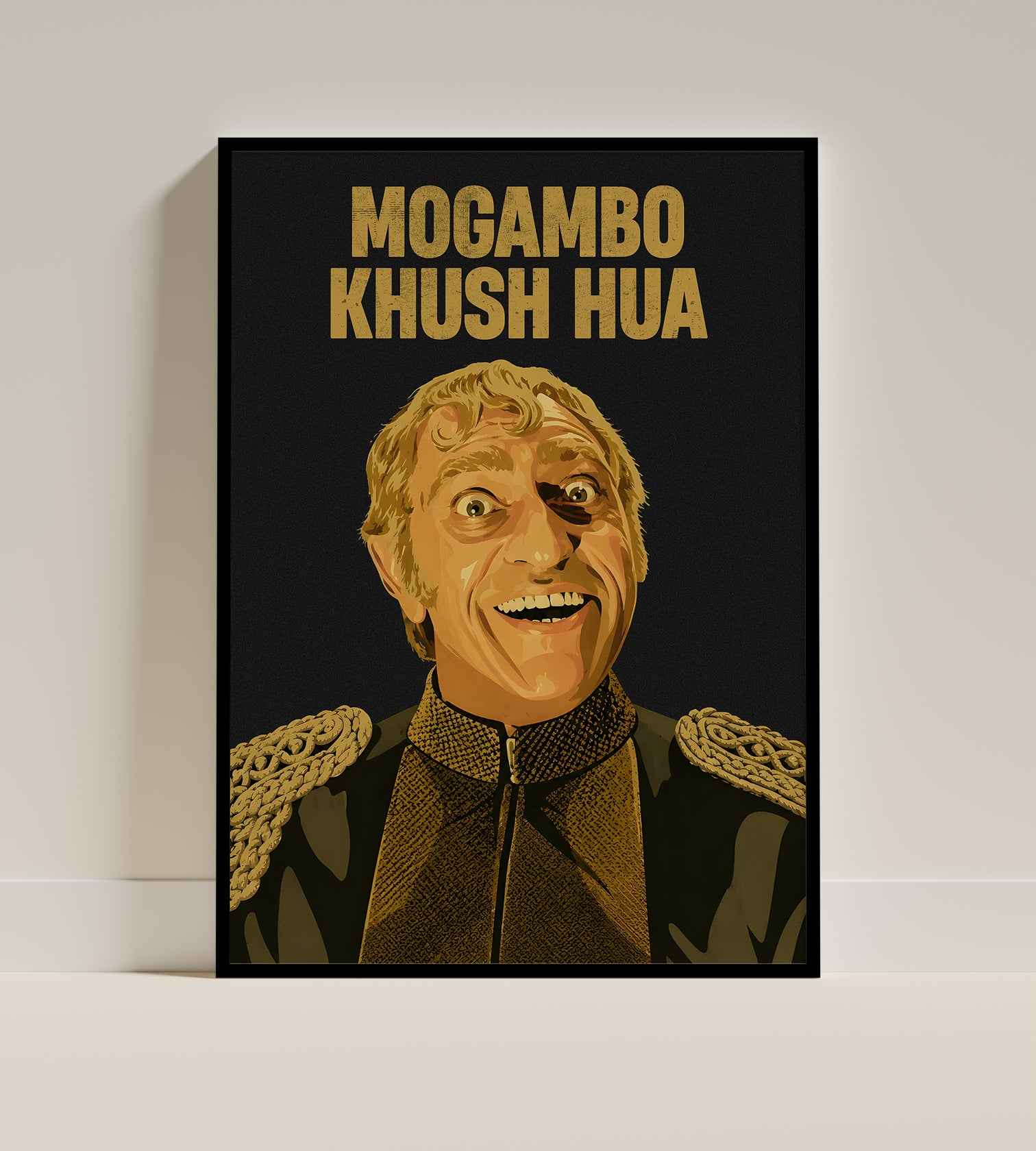 Amrish Puri - Mr. India | Bollywood Poster
