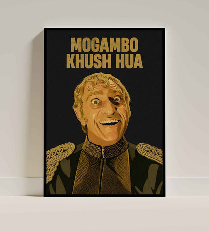 Amrish Puri - Mr. India | Bollywood Poster