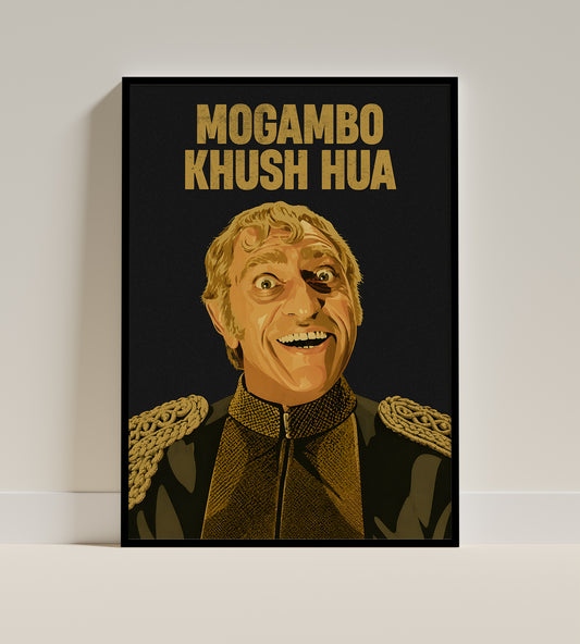 Amrish Puri - Mr. India | Bollywood Poster