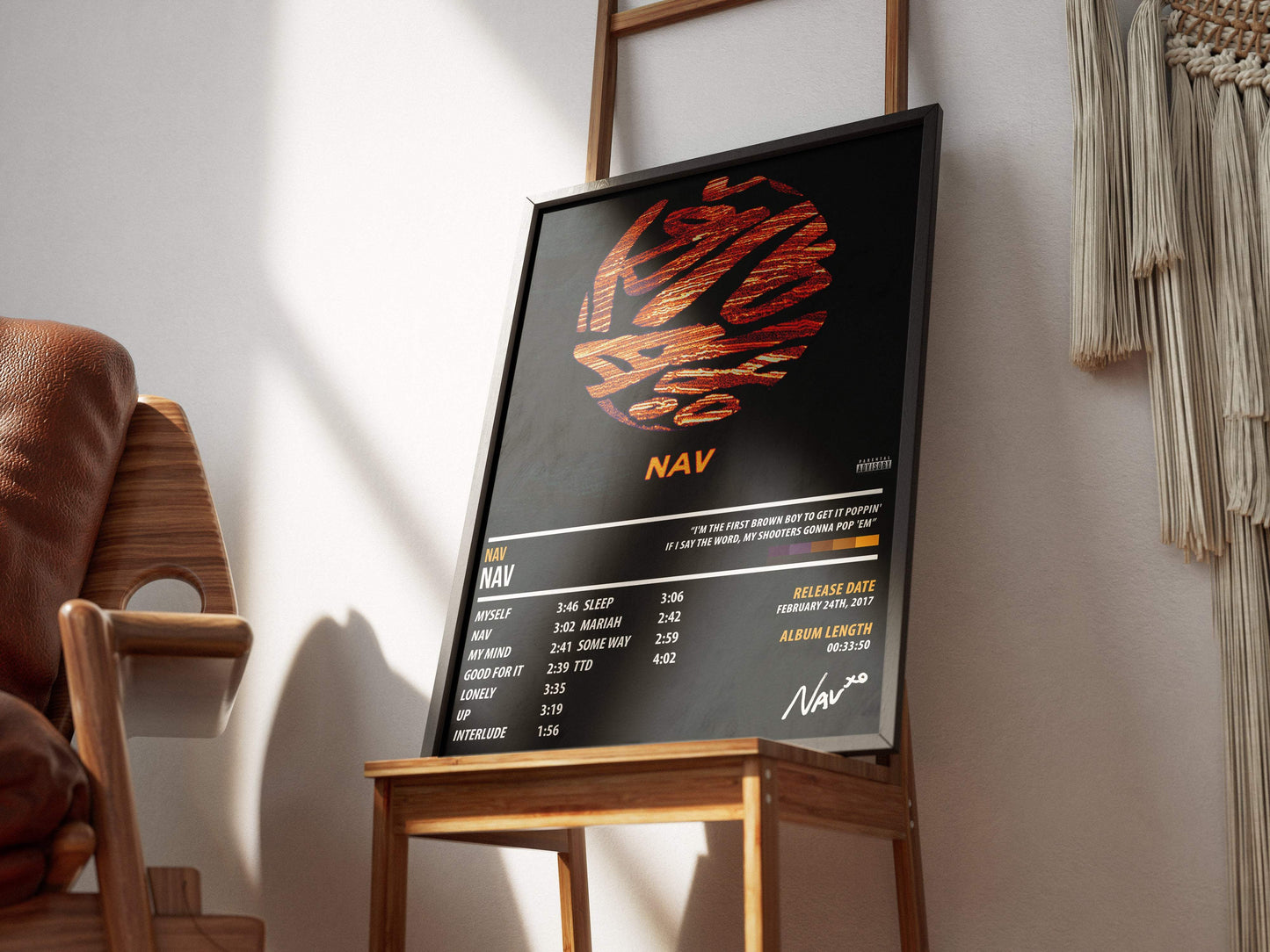 Nav - Nav | ALBUM POSTER - PosterVerse