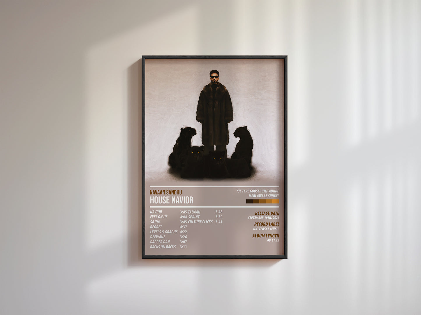 Navaan Sandhu - House Navior | ALBUM POSTER