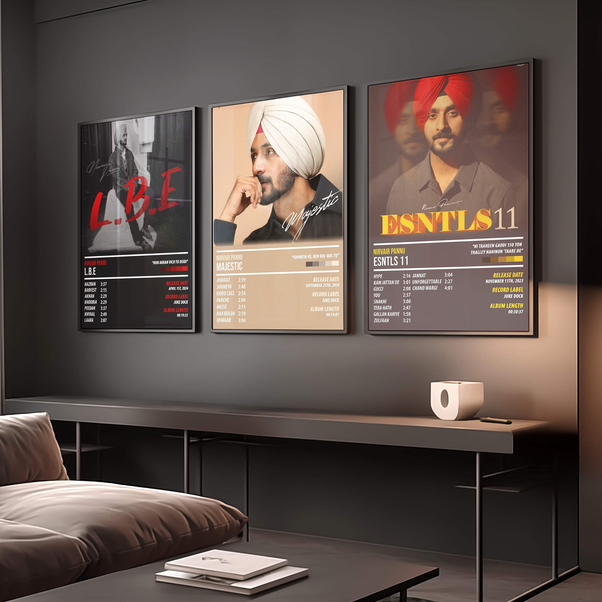 Nirvair Pannu - ESNTLS 11 | ALBUM POSTER - PosterVerse