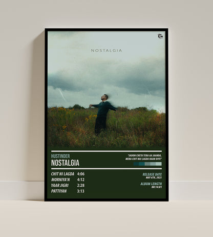 Hustinder - Nostalgia | ALBUM POSTER