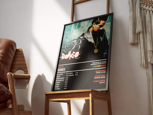 Jazzy B - Romeo | ALBUM POSTER - PosterVerse