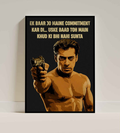 Salman Khan - Wanted | Bollywood Poster